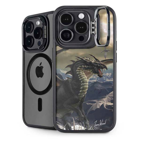 Rogue Dragon by Tom Wood iPhone 15 Pro Kickstand Case
